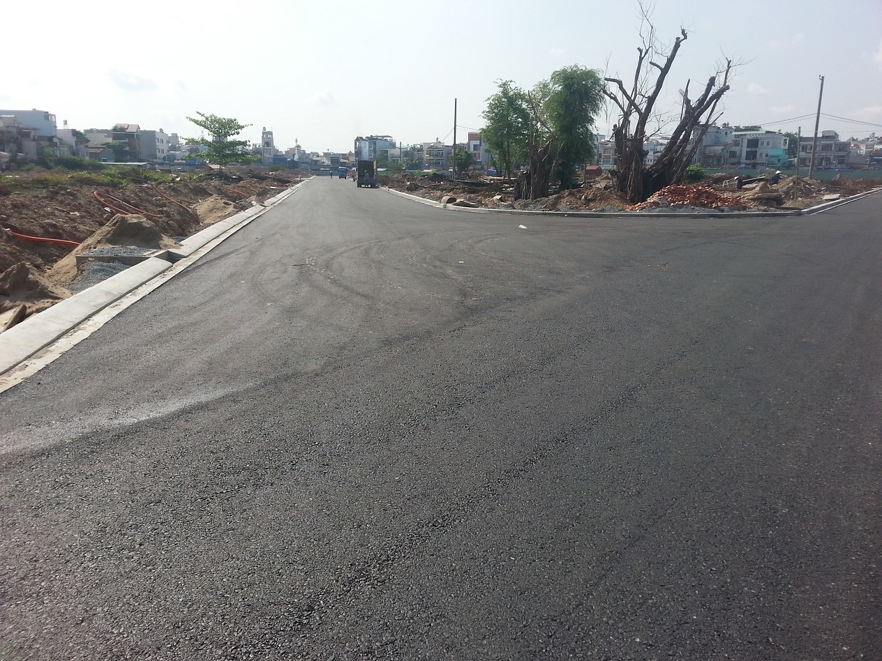 Đường D3 dự án Cityland Center Hills